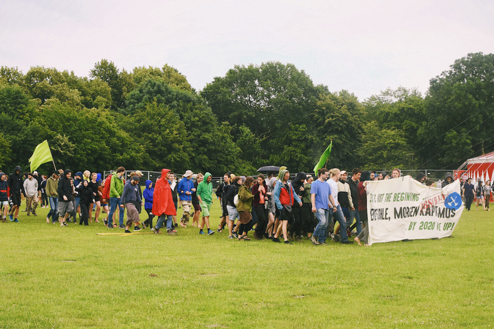 De toute l'Europe, des milliers d'activistes en Allemagne contre le charbon