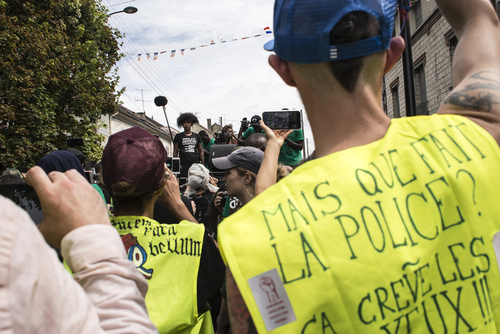 Gilets jaunes, écologistes et Collectif pour Adama, ensemble contre les crimes de la police