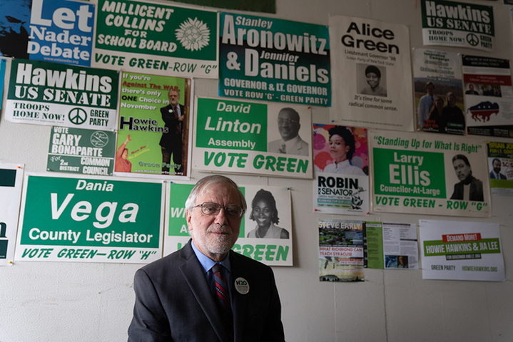 Invisible, mais combatif : Howie Hawkins, candidat écolo à l'élection étasunienne