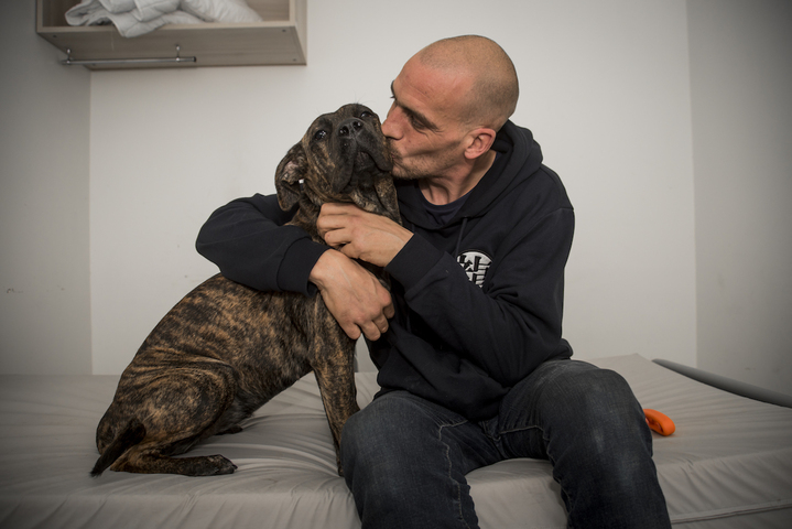 Gamelles pleines, l'association qui prend soin des sans-abri et de leurs chiens