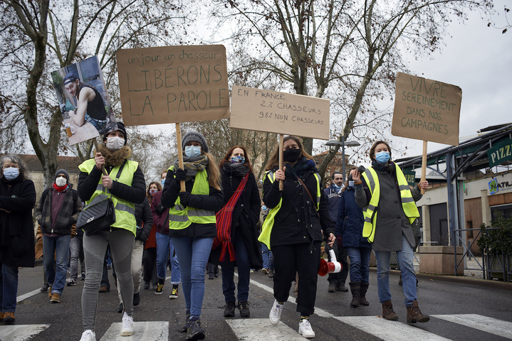 Le combat des amies de Morgan, tué lors d'une battue, pour réguler la chasse