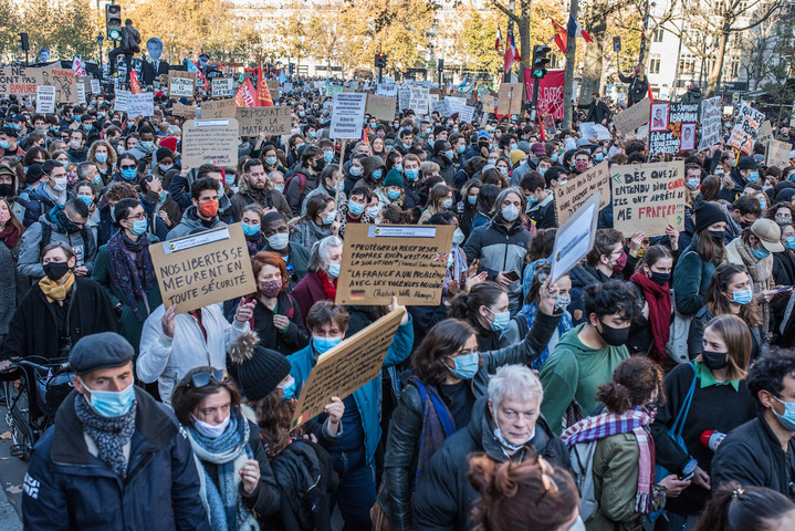 Nouvelles manifestations samedi 30 janvier contre la proposition de loi «<small class="fine d-inline"> </small>sécurité globale<small class="fine d-inline"> </small>»
