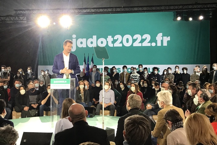 Yannick Jadot en campagne : «<small class="fine d-inline"> </small>Le rassemblement se fera autour de l'écologie<small class="fine d-inline"> </small>»