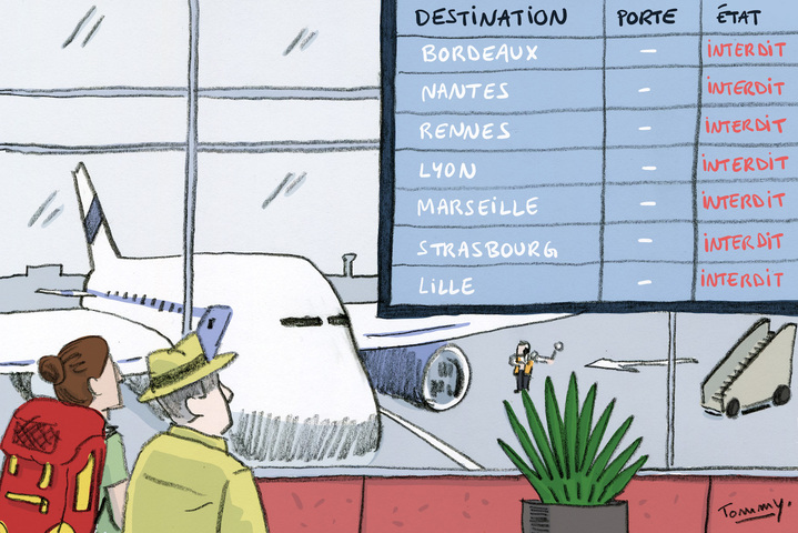 Loi Climat : où est passée l'interdiction des vols intérieurs<small class="fine d-inline"> </small>? 