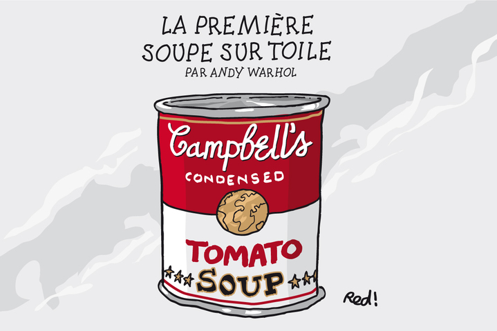 La première soupe sur toile