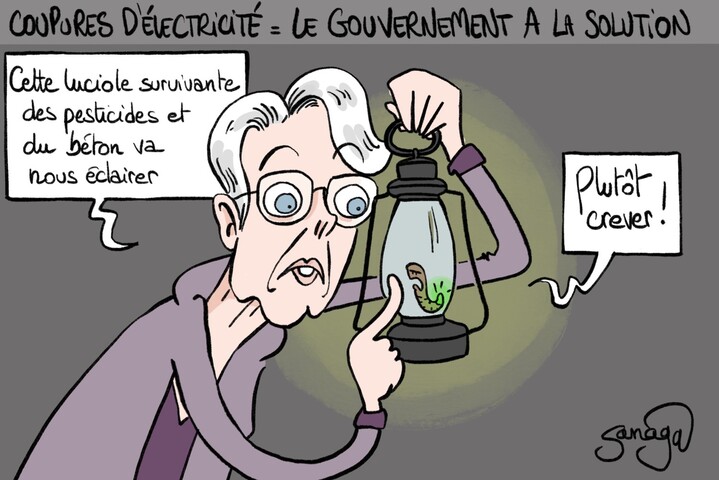 Contre les coupures d'électricité…