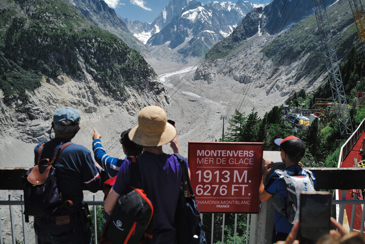 Fonte de la Mer de glace : «<small class="fine d-inline"> </small>Chamonix désinforme les touristes<small class="fine d-inline"> </small>»