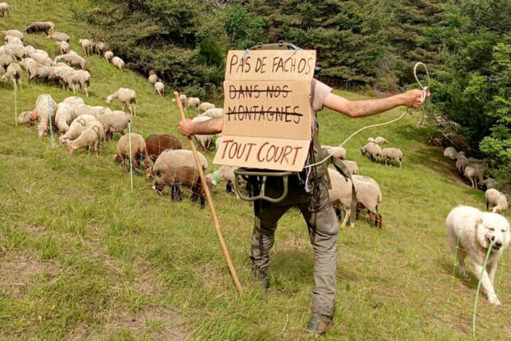 À Briançon, «<small class="fine d-inline"> </small>les bergers emmerdent le Rassemblement national<small class="fine d-inline"> </small>»