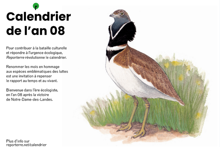 Découvrez le calendrier écologiste et révolutionnaire de Reporterre
