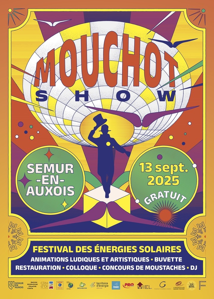 «<small class="fine d-inline"> </small>Mouchot Show<small class="fine d-inline"> </small>», festival des énergies solaies en Côte-d'Or