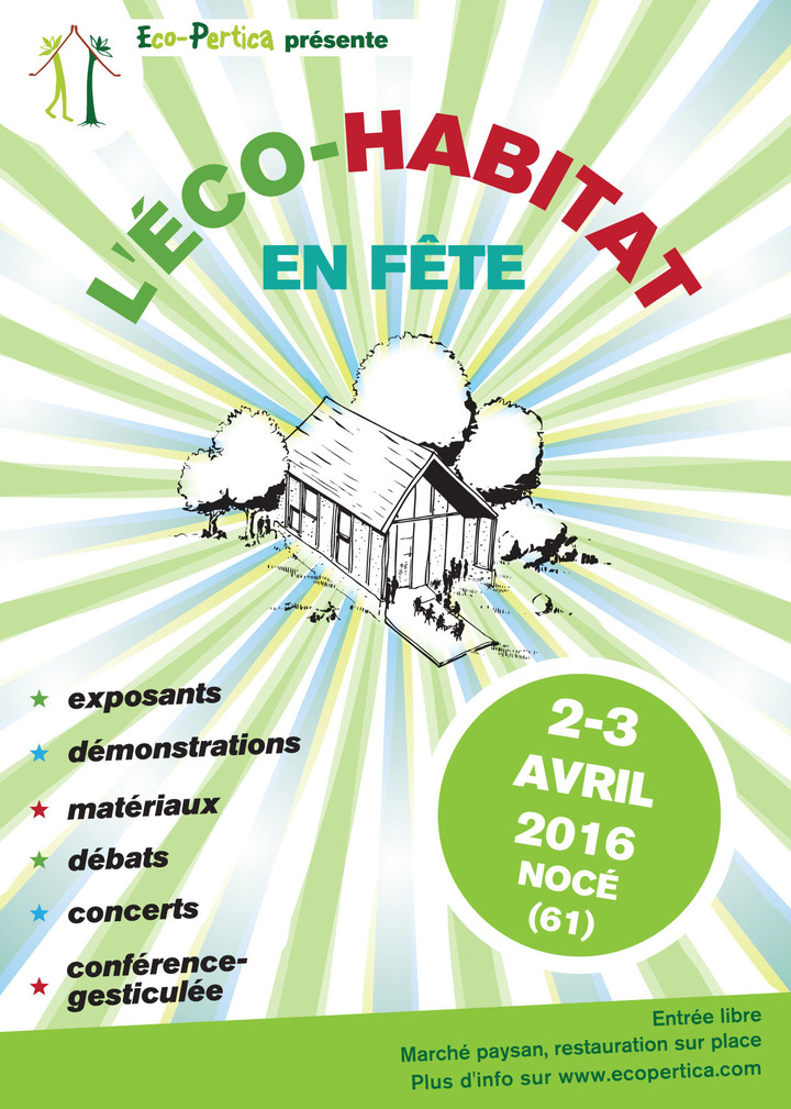 L'écohabitat en Fête, dans le Perche, à Nocé (61)