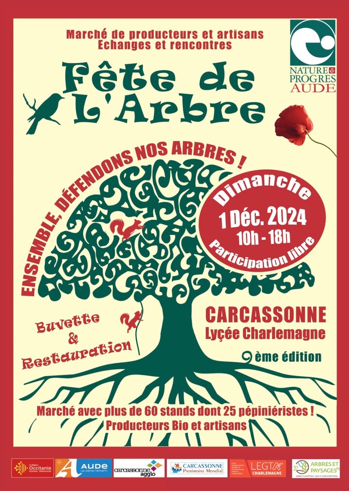 Fête de l'arbre, à Carcassone (Aude)
