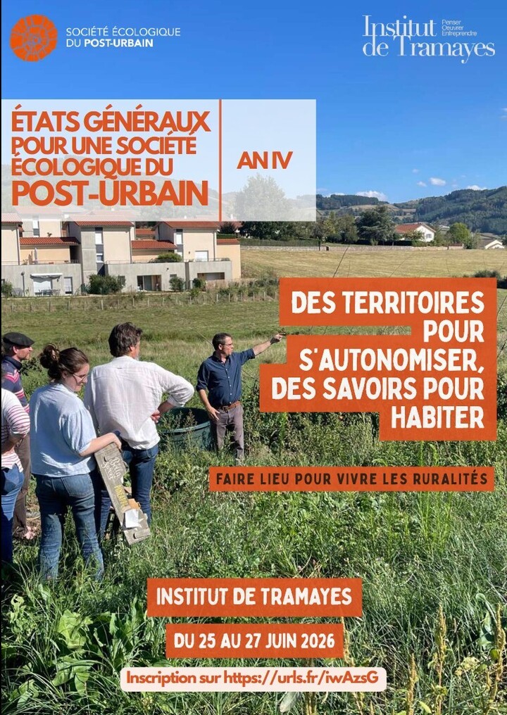 «<small class="fine d-inline"> </small>Des territoires pour s'autonomiser, des savoirs pour habiter<small class="fine d-inline"> </small>», à Tramayes (Saône-et-Loire)