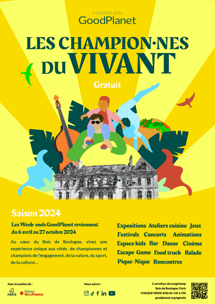 Les champion⋅nes du vivant, à Paris