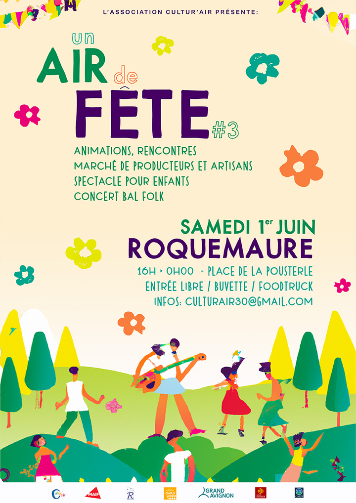 Un Air de Fête#3, à Roquemaure (Gard)