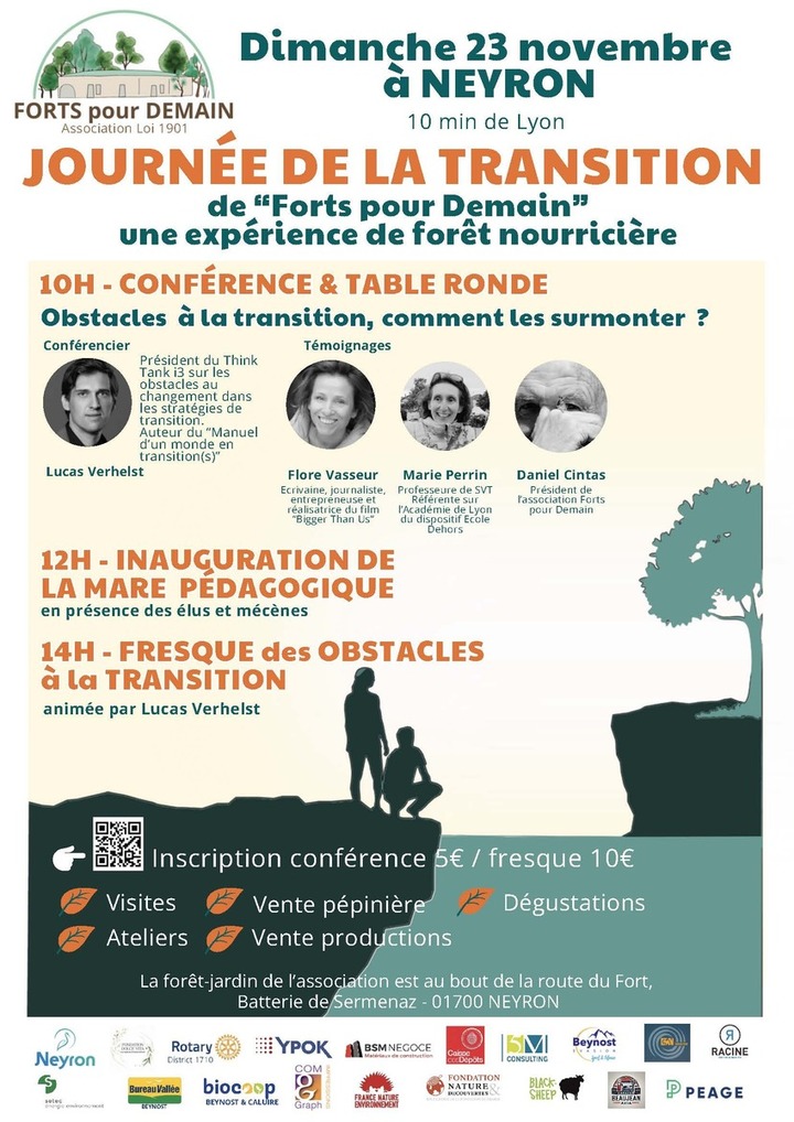 «<small class="fine d-inline"> </small>Journée de la transition de Forts pour demain<small class="fine d-inline"> </small>», à Neyron (Ain)
