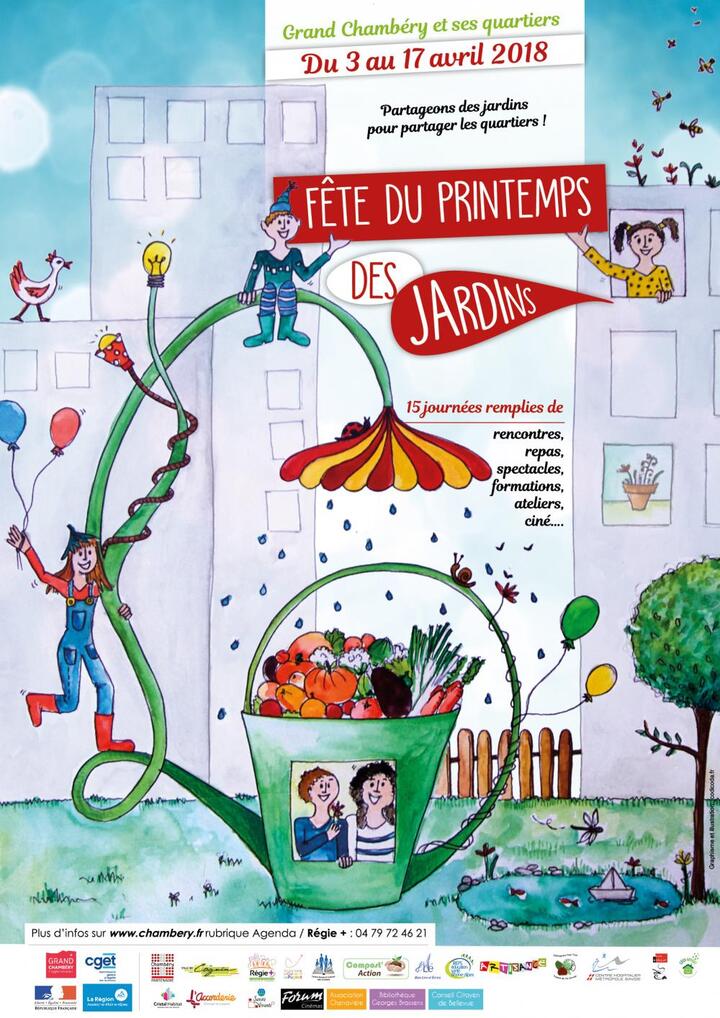 Fête du Printemps des Jardins, à Chambéry (Savoie)