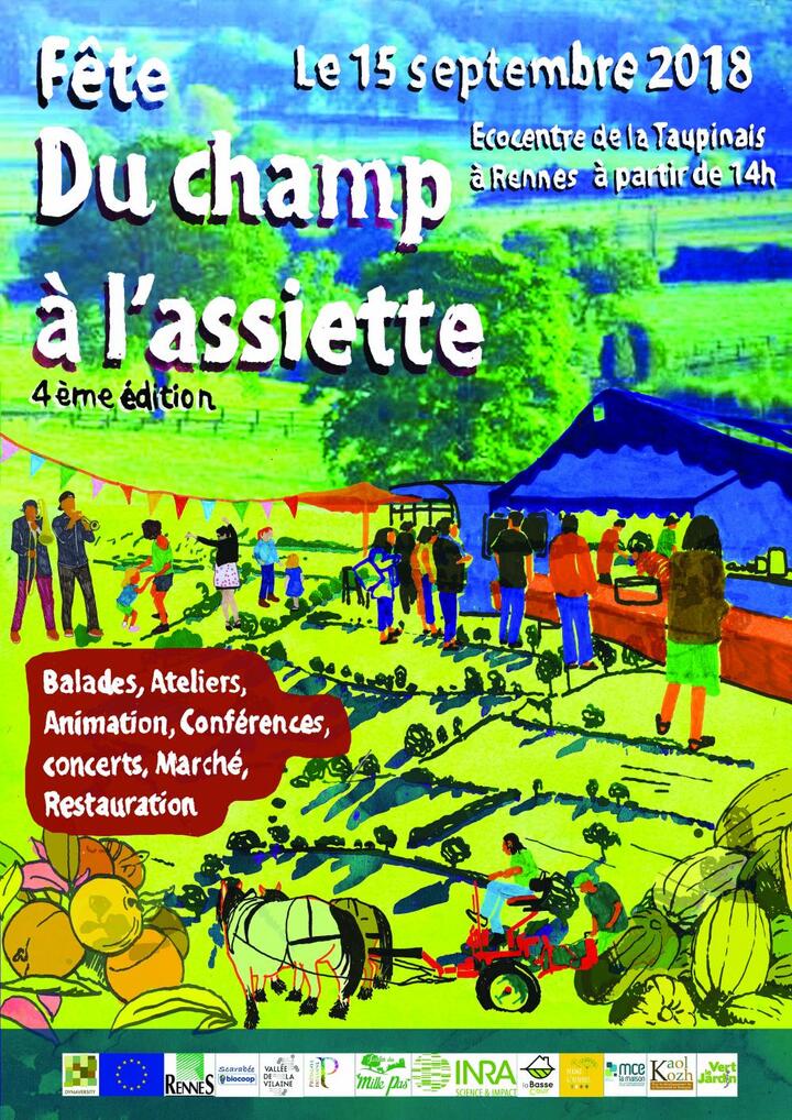 Fête du Champ à l'assiette, à Rennes (Ille-et-Vilaine)