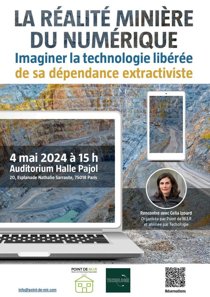 La réalité minière du numérique, rencontre à Paris