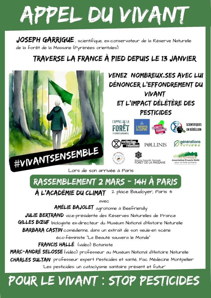 L'Appel du vivant, évènement à Paris