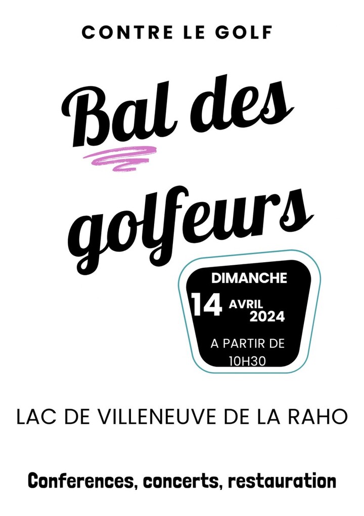 Bal des golfeurs, à Villeneuve-de-la-Raho (Pyrénées-Orientales)