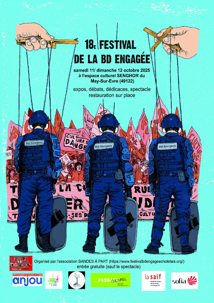 «<small class="fine d-inline"> </small>Comment les riches ravagent la planète<small class="fine d-inline"> </small>», au Festival de la <span class="caps">BD</span> engagée (May-sur-Evre)