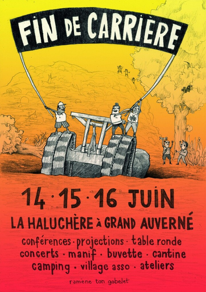 Fin de carrières, à Grand-Auverné (Loire-Atlantique)