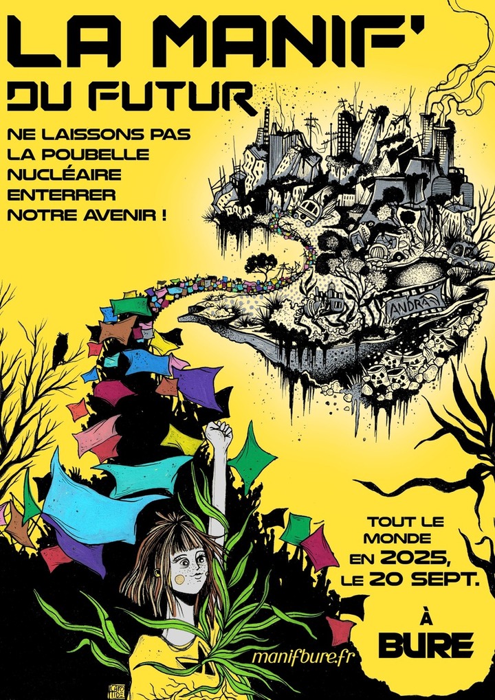«<small class="fine d-inline"> </small>Manif' du futur<small class="fine d-inline"> </small>», à Bure (Meuse)