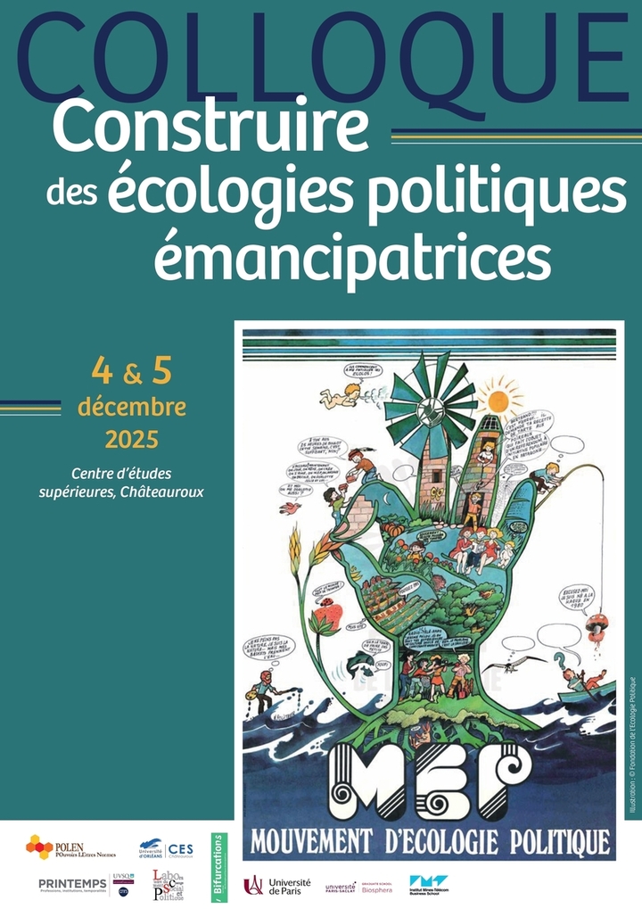 «<small class="fine d-inline"> </small>Construire des écologies politiques émancipatrices<small class="fine d-inline"> </small>», colloque à Châteauroux (Indre)