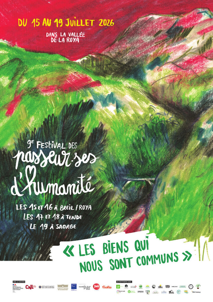 «<small class="fine d-inline"> </small>Festival des Passeur<span aria-hidden='true'>·</span>ses d'humanité<small class="fine d-inline"> </small>», dans la vallée de la Roya (Alpes-Maritimes)