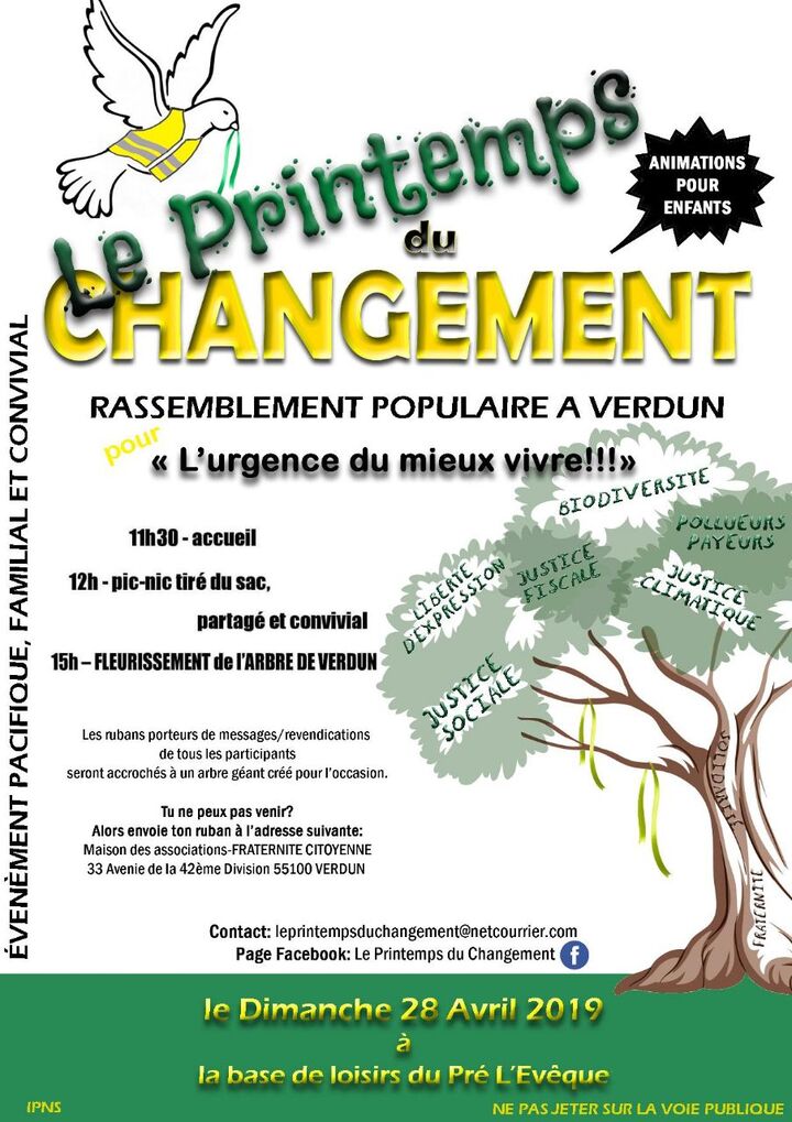 Le Printemps du changement, à Verdun (Meuse)