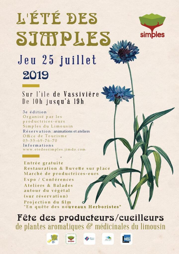 Été des simples, à Beaumont-du-Lac (Haute-Vienne)