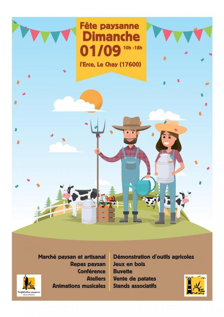 Fête paysanne de la Conf' de Charente-Maritime, au Chay (Charente-Maritime)