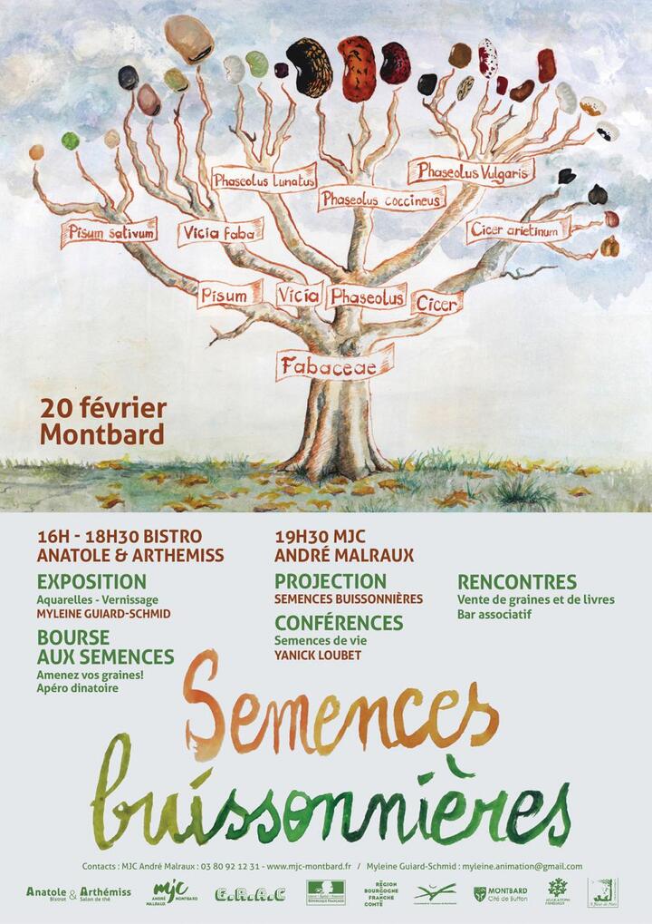 Événement Semences buissonnière, à Montbard (Côte-d'or)