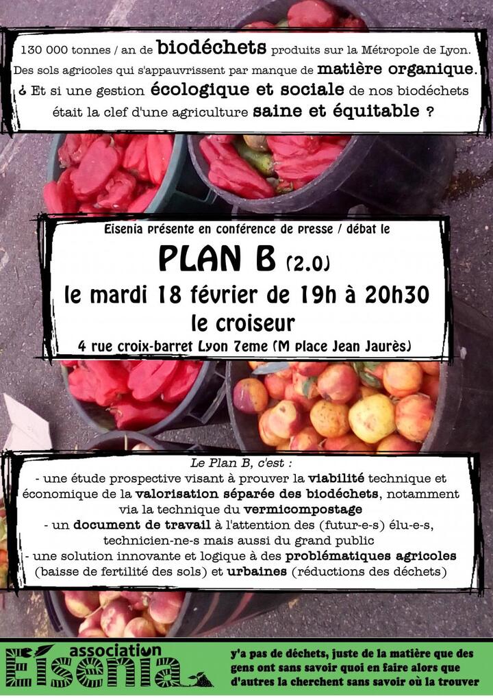 Plan B(iodéchet) 2.0, à Lyon