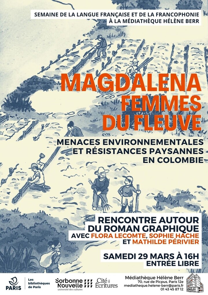«<small class="fine d-inline"> </small>Menaces environnementales et résistances paysannes en Colombie<small class="fine d-inline"> </small>», rencontre à Paris