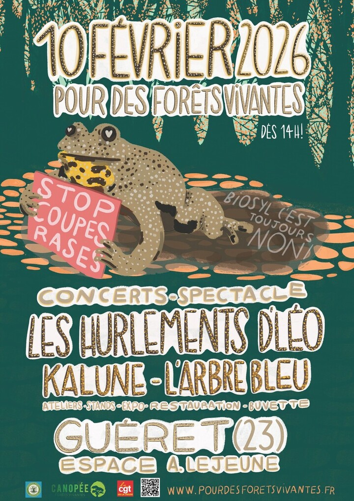 «<small class="fine d-inline"> </small>Une Journée pour des forêts vivantes<small class="fine d-inline"> </small>», à Guéret (Creuse)