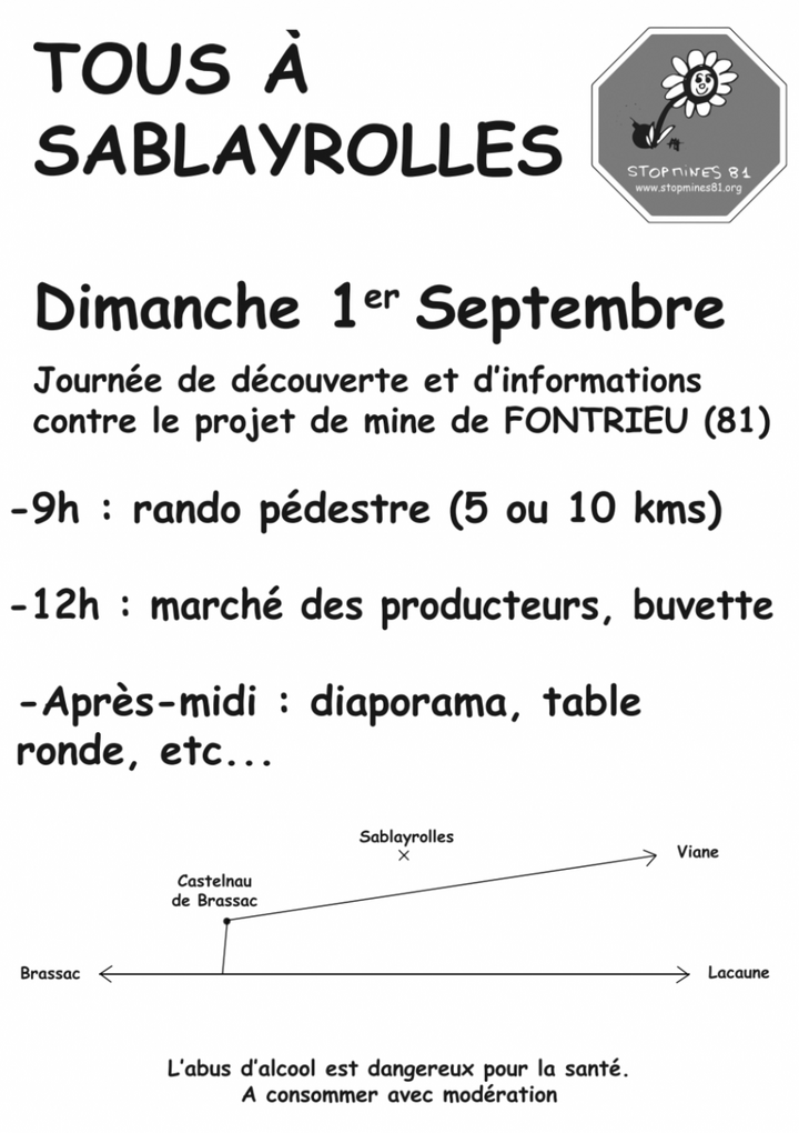 Tous à Sablayrolles<small class="fine d-inline"> </small>! à Fontrieu (Tarn)