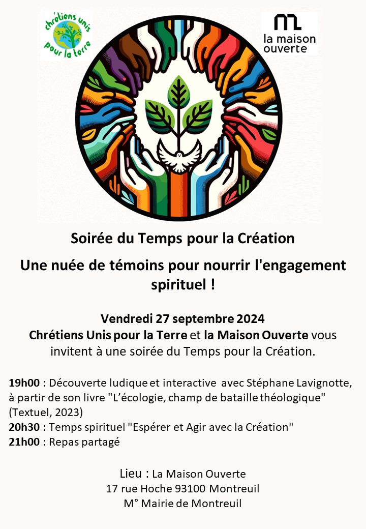 Soirée du Temps pour la Création, à Montreuil (Seine-Saint-Denis)