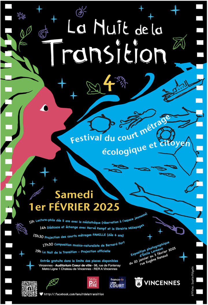 «<small class="fine d-inline"> </small>La Nuit de la transition<small class="fine d-inline"> </small>», à Vincennes (Val-de-Marne)