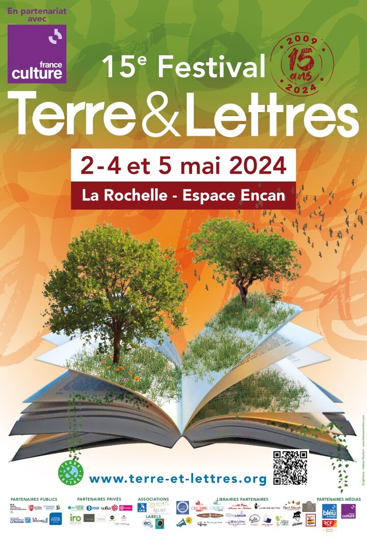 15<sup class="typo_exposants">e</sup> Festival Terre & Lettres, à La Rochelle (Charente-Maritime)