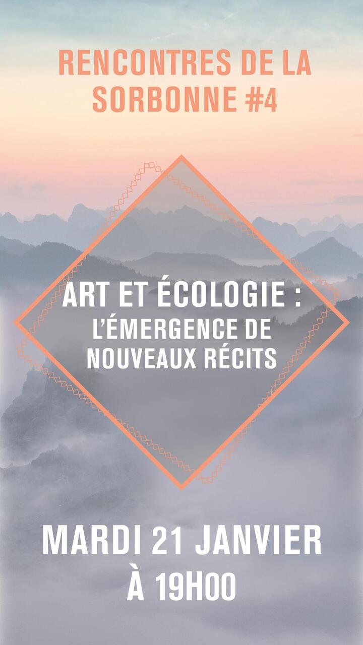 Art et écologie : l'émergence de nouveaux récits, débats-conférence à Paris