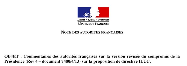 Agrocarburants : le gouvernement français joue le jeu des industriels contre l'écologie