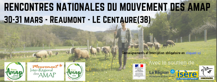 Les rencontres nationales du mouvement des Amap, à Réaumont (Isère)