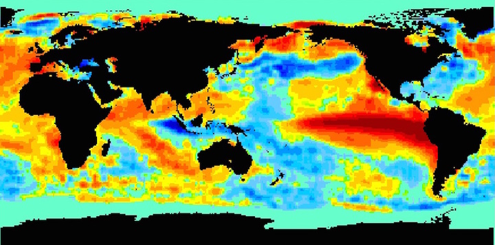 Reporterre sur France inter : le phénomène climatique El Nino frappera fort cette année