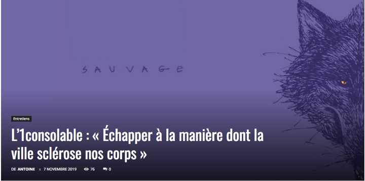 <span class="caps">PODCAST</span> - L'1consolable, un rappeur militant