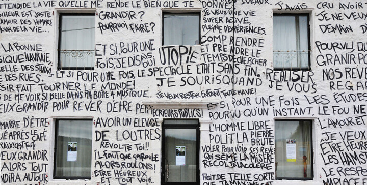 Potage et théâtre avec Hervé Kempf, à Saint-Flour de Mercoire (Lozère)