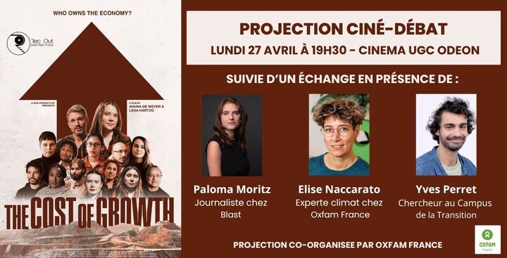 «<small class="fine d-inline"> </small>The Cost of Growth<small class="fine d-inline"> </small>», projection-débat à Paris