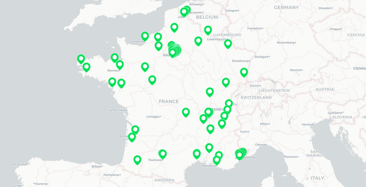 Une carte recense les «<small class="fine d-inline"> </small>Coronapistes<small class="fine d-inline"> </small>» cyclables