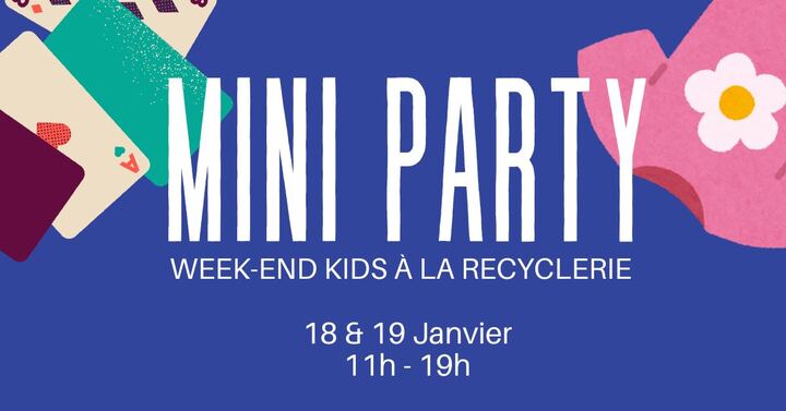 «<small class="fine d-inline"> </small>Mini party, weekend kids<small class="fine d-inline"> </small>», à Paris